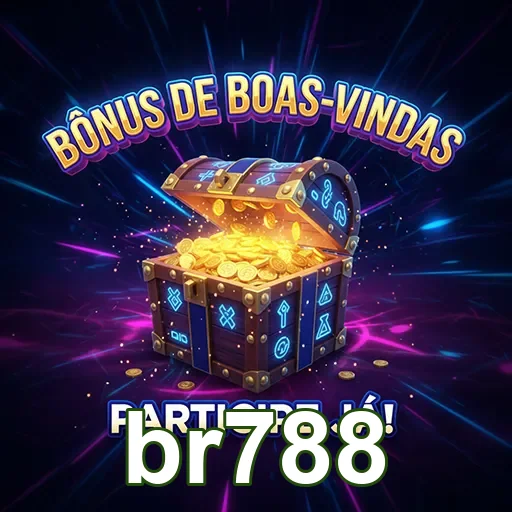 Imagem do bônus de boas-vindas do site br788, destacando ofertas exclusivas para novos usuários.