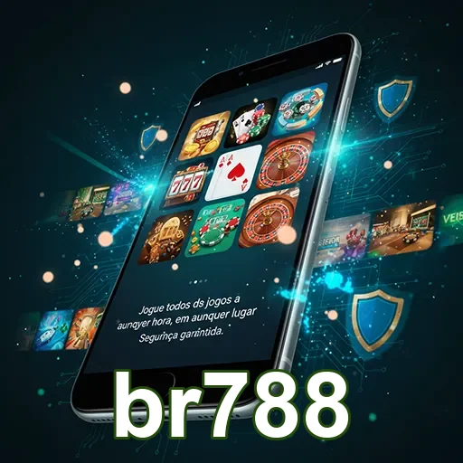 Imagem do site br788 com jogos de cassino para dispositivos móveis.