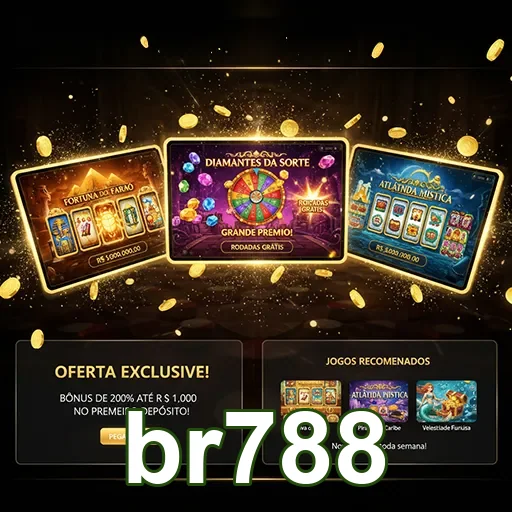 Diversos jogos de cassino disponíveis no Br788